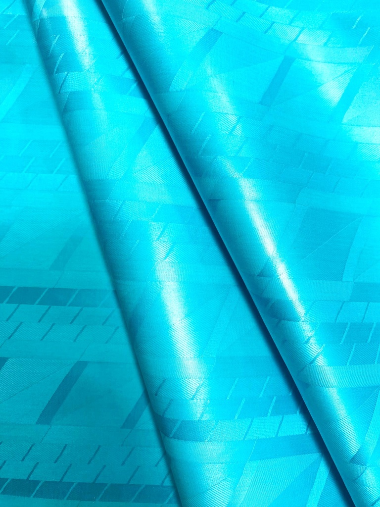 Bazin uni Color 593-turquoise | D