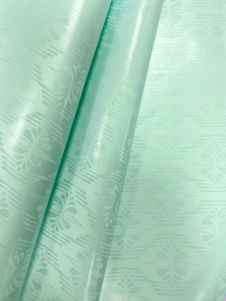 Bazin uni Color 628-hell-mint | D