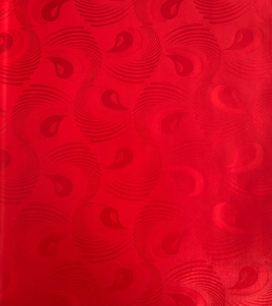 Bazin uni Color 315-red 4,9 m