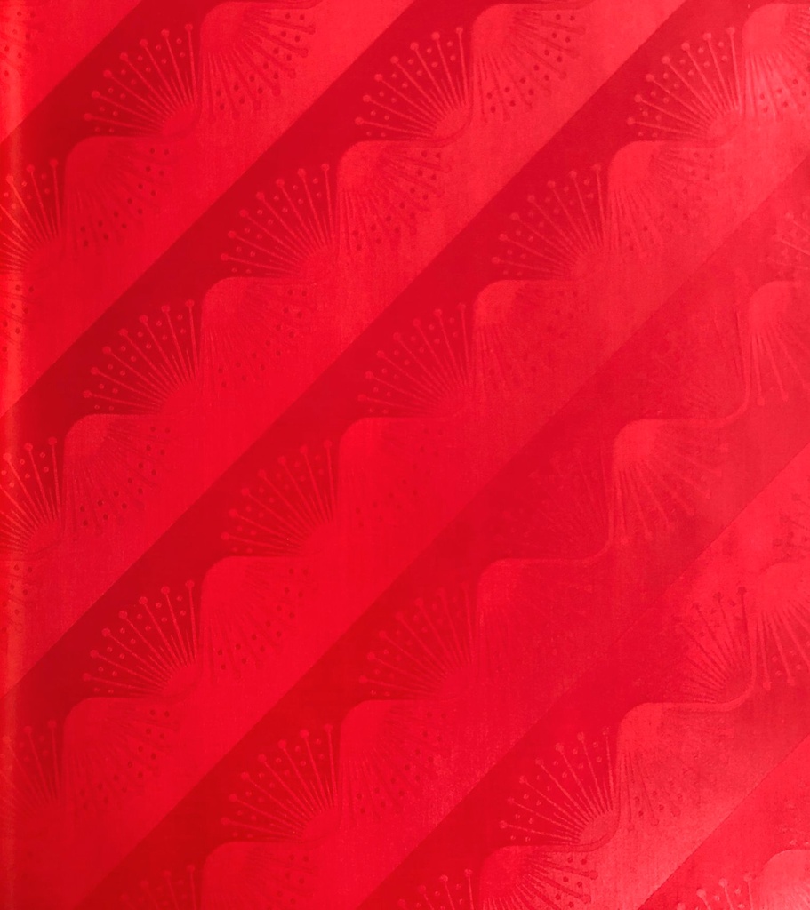 Bazin uni Color 315-red 5 m