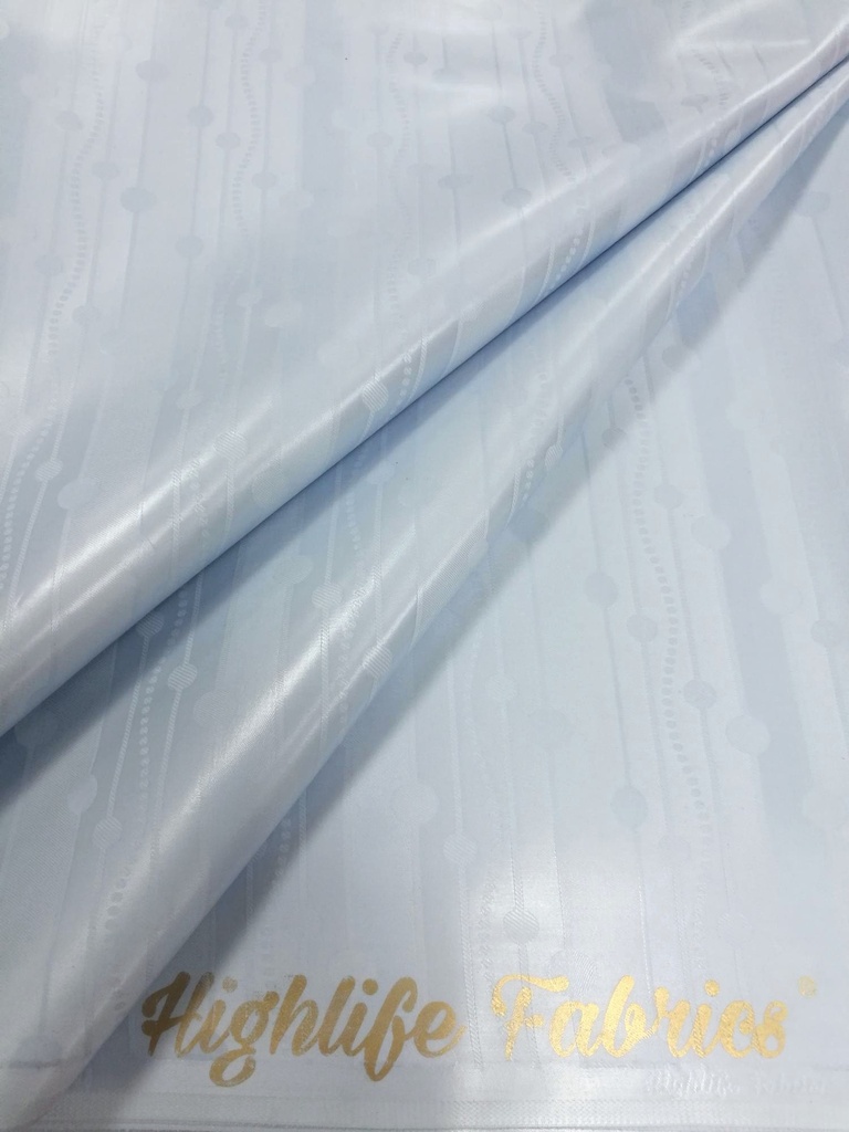 Bazin uni Color 505-hellblau | 1,5 m