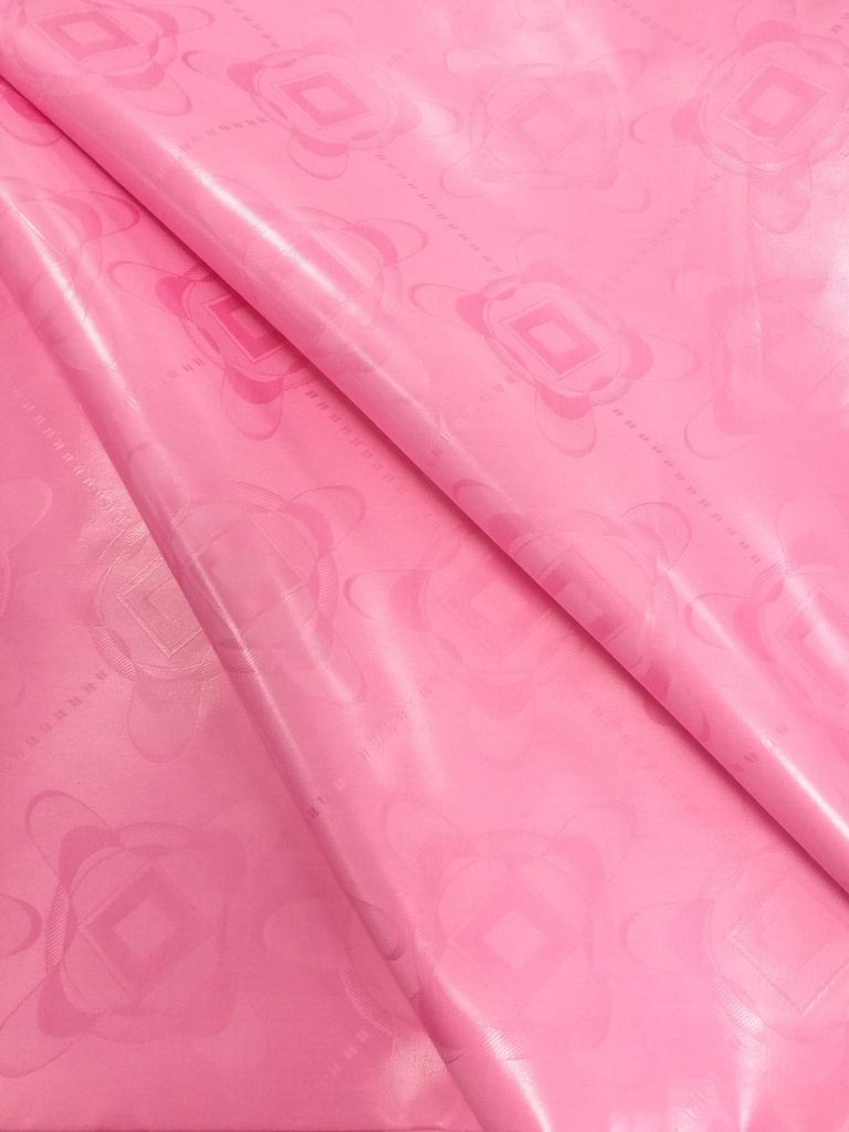 Bazin uni Color 319-rosa, 2 m