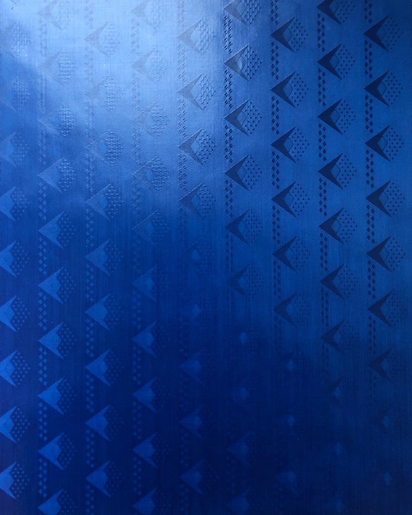 Bazin uni Color 543-bleu royal | HF