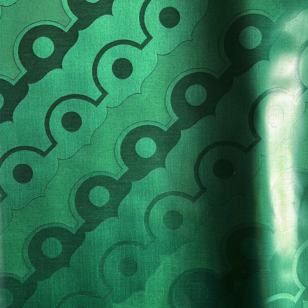 Bazin uni Color 643-vert foncé | D