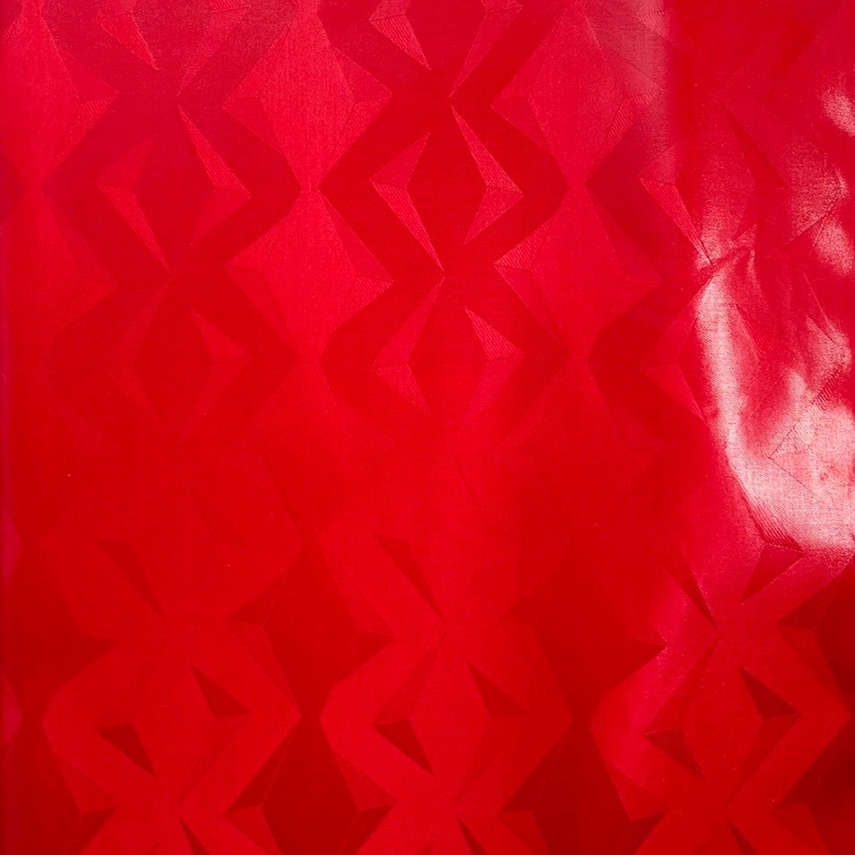 Bazin uni Color 347-red, 30 m