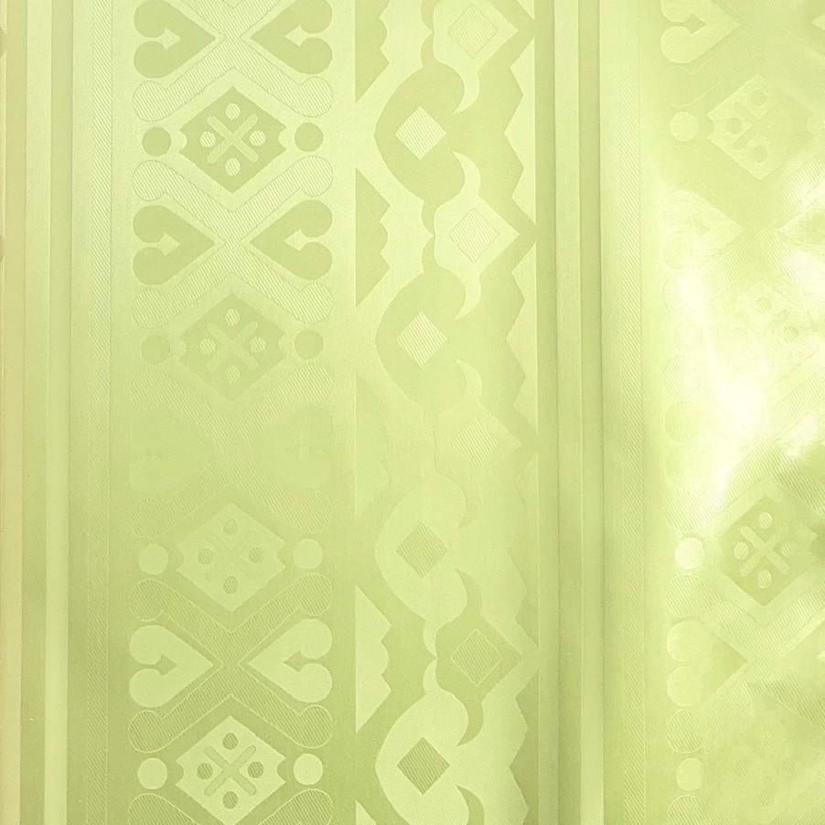 Bazin uni Color 661-light green, 30 m