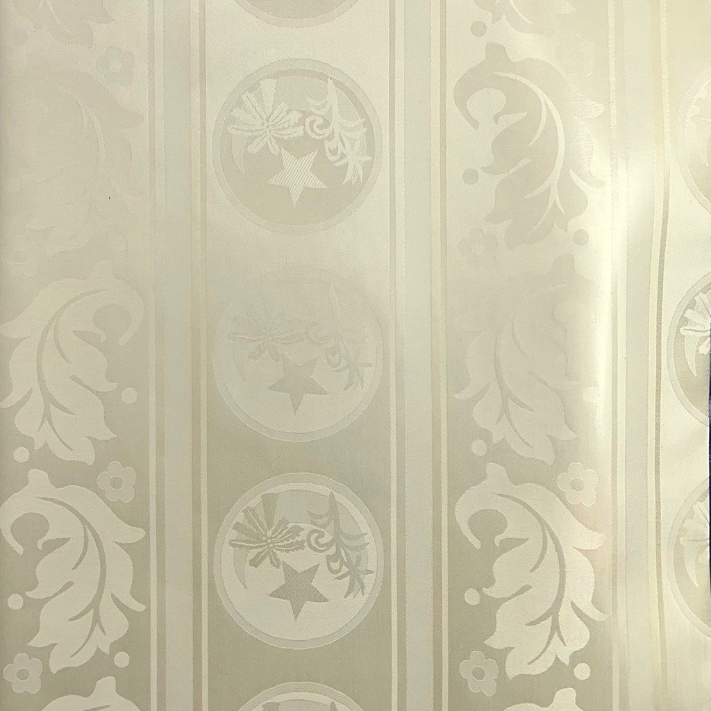 Bazin uni Color 210-jaune clair, 30 m