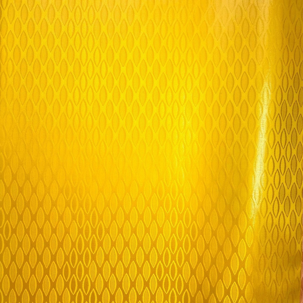 Bazin uni Color 165-jaune, 30 m