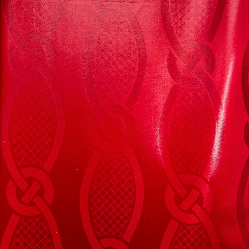 Bazin uni Color 345-red, 30 m