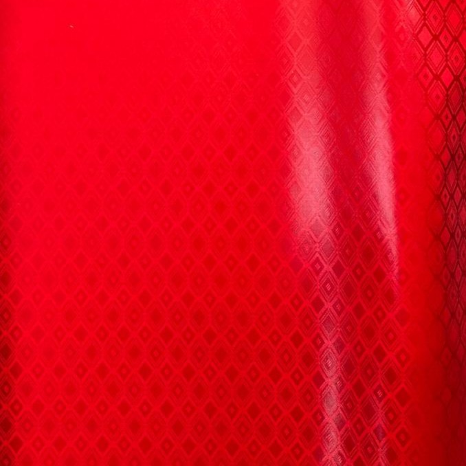 Bazin uni Color 315-rouge 5 m
