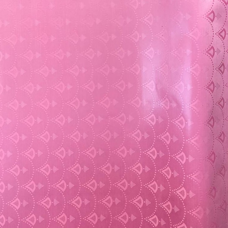 Bazin uni Color 319-rosa 4 m
