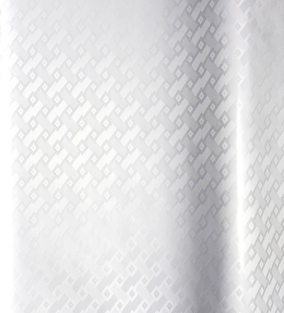 Bazin uni Color 0209-white 5 m