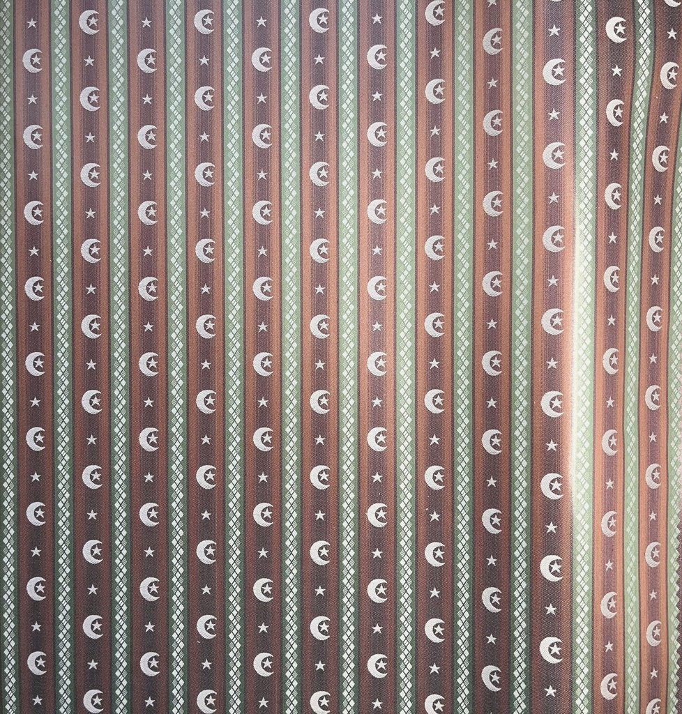 Bazin fils teints - 4 m