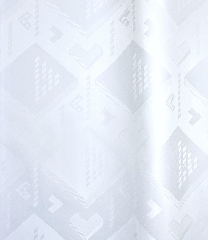 Bazin uni Color 0211-white | D