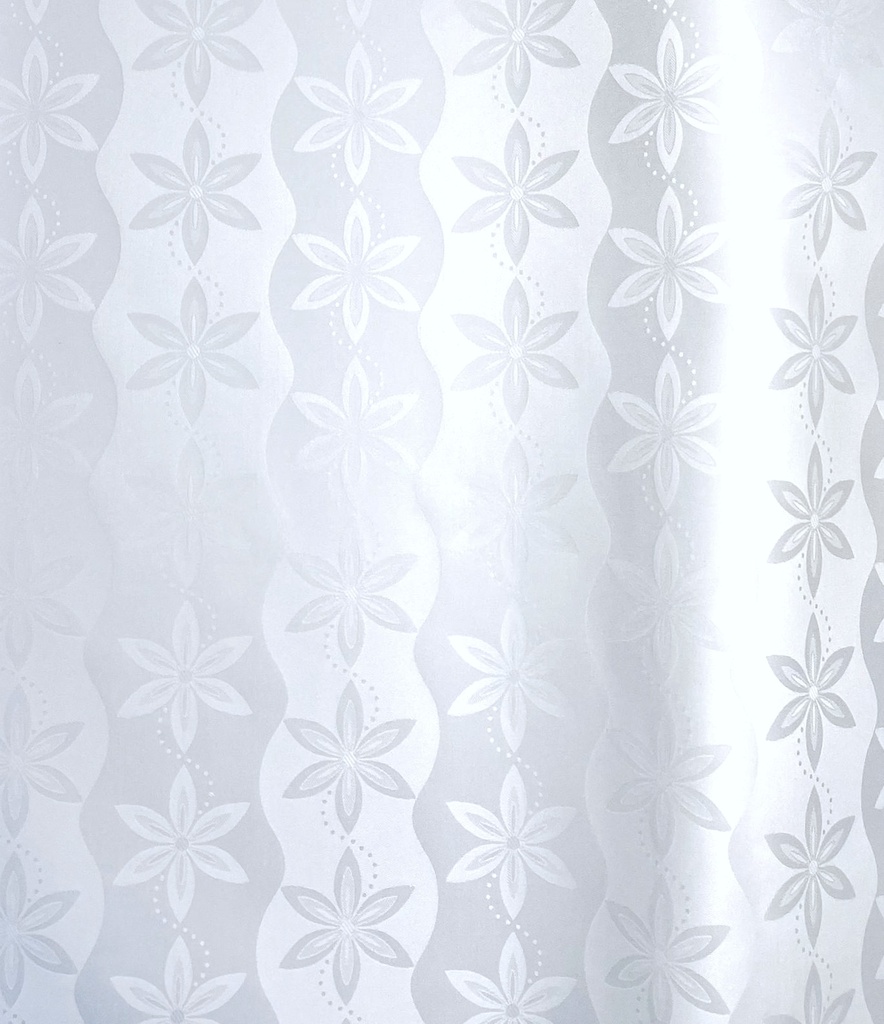 Bazin uni Color 0211-white | D