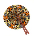 fan orange-yellow