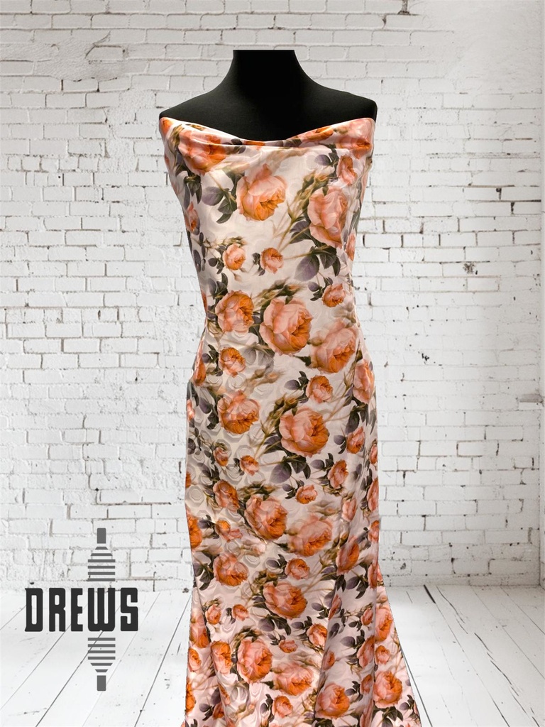 Bazin Print 6041-003 - 4 m