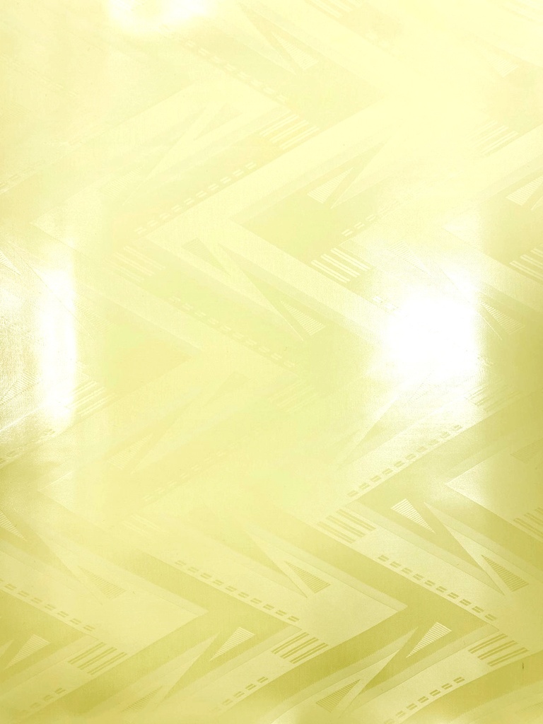 Bazin uni Color 121-jaune clair | D - 3 m