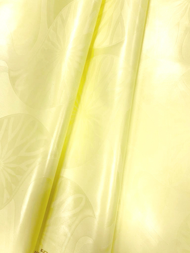 Bazin uni Color 121-hellgelb | 4 m