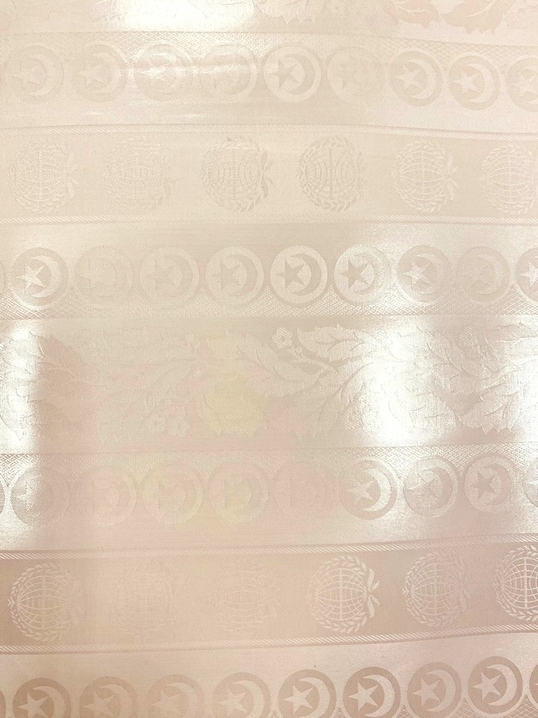 Bazin uni Color 837-light beige | D - 3 m