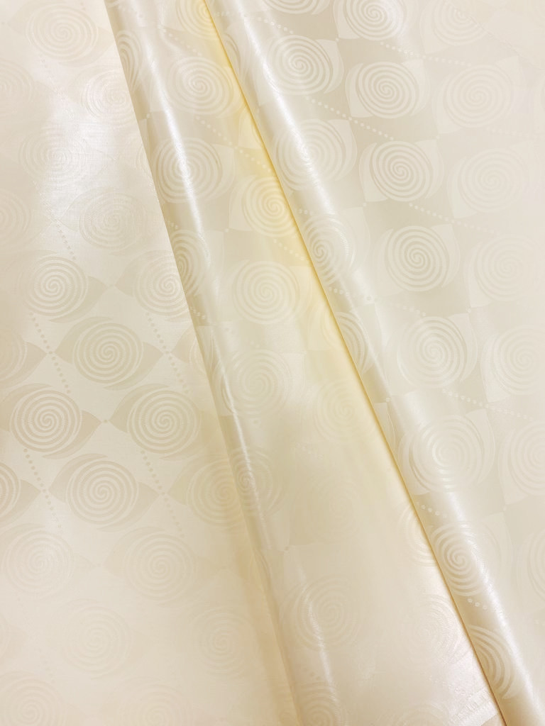 Bazin uni Color 101-jaune pastel clair | D - 3 m