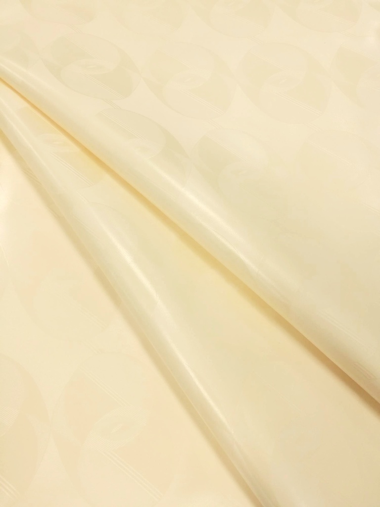 Bazin uni Color 101-hell pastell-gelb | D - 3 m