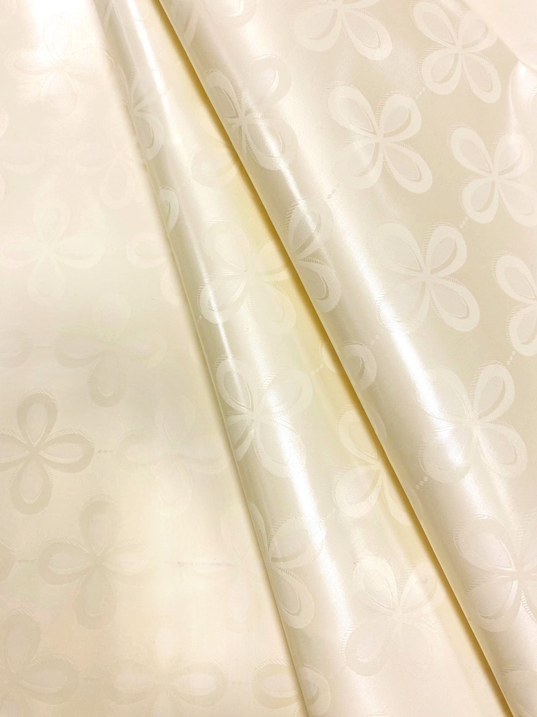 Bazin uni Color 101-jaune pastel clair | D - 3 m