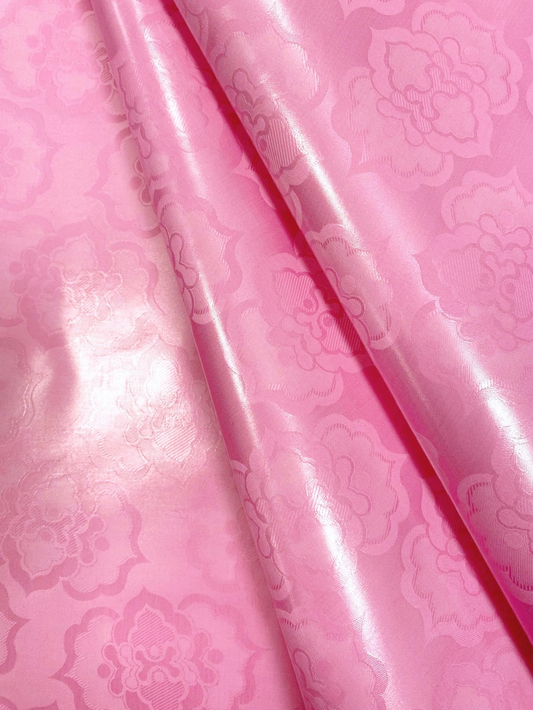 Bazin uni Color 314-rose | D - 3 m