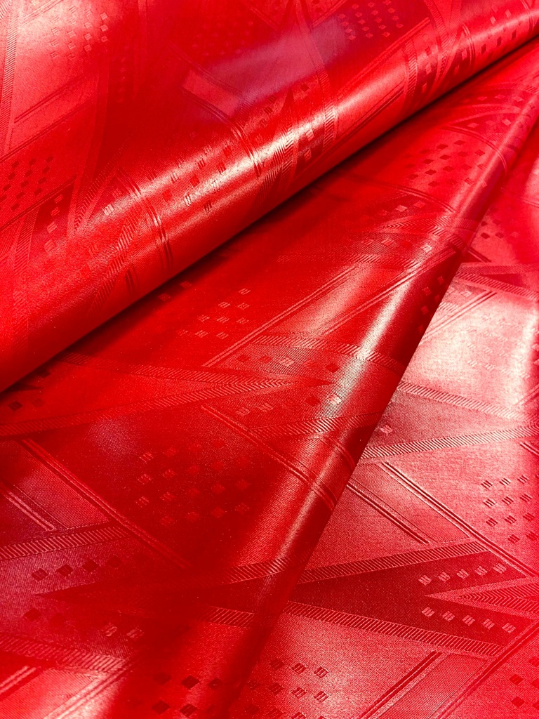 Bazin uni Color 315-rouge - 4 m