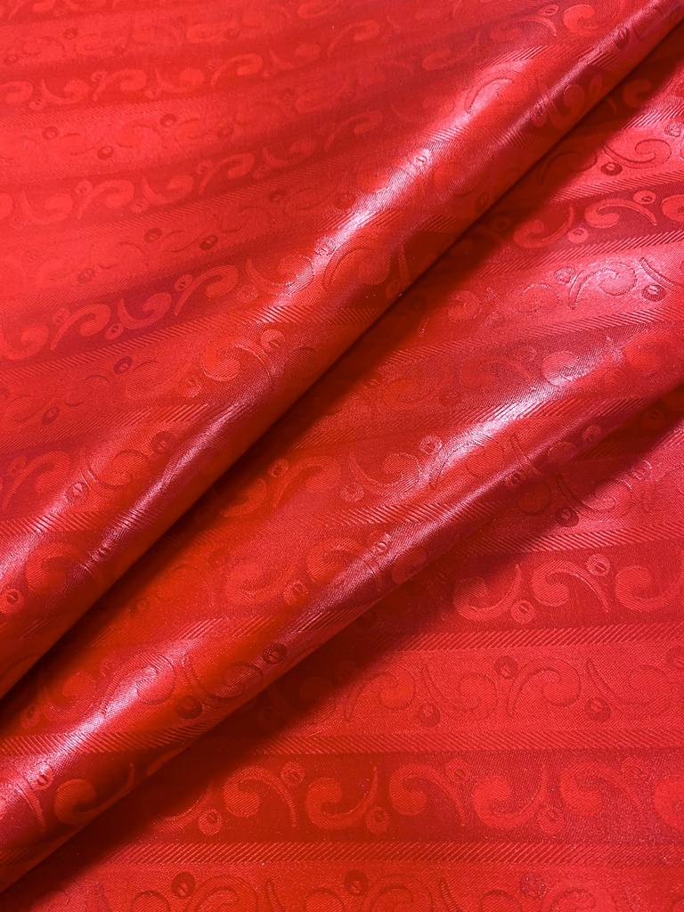 Bazin uni Color 315-rouge