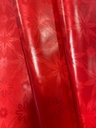Bazin uni Color 315-red