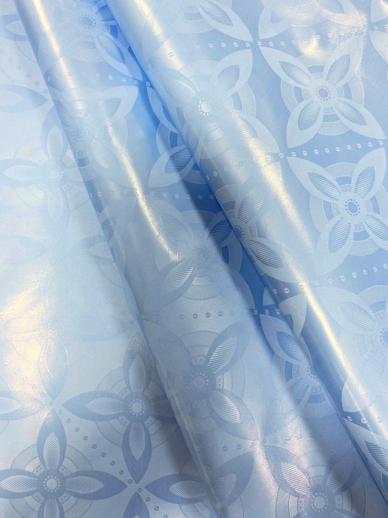 Bazin uni Color 542-himmelblau | D - 4 m