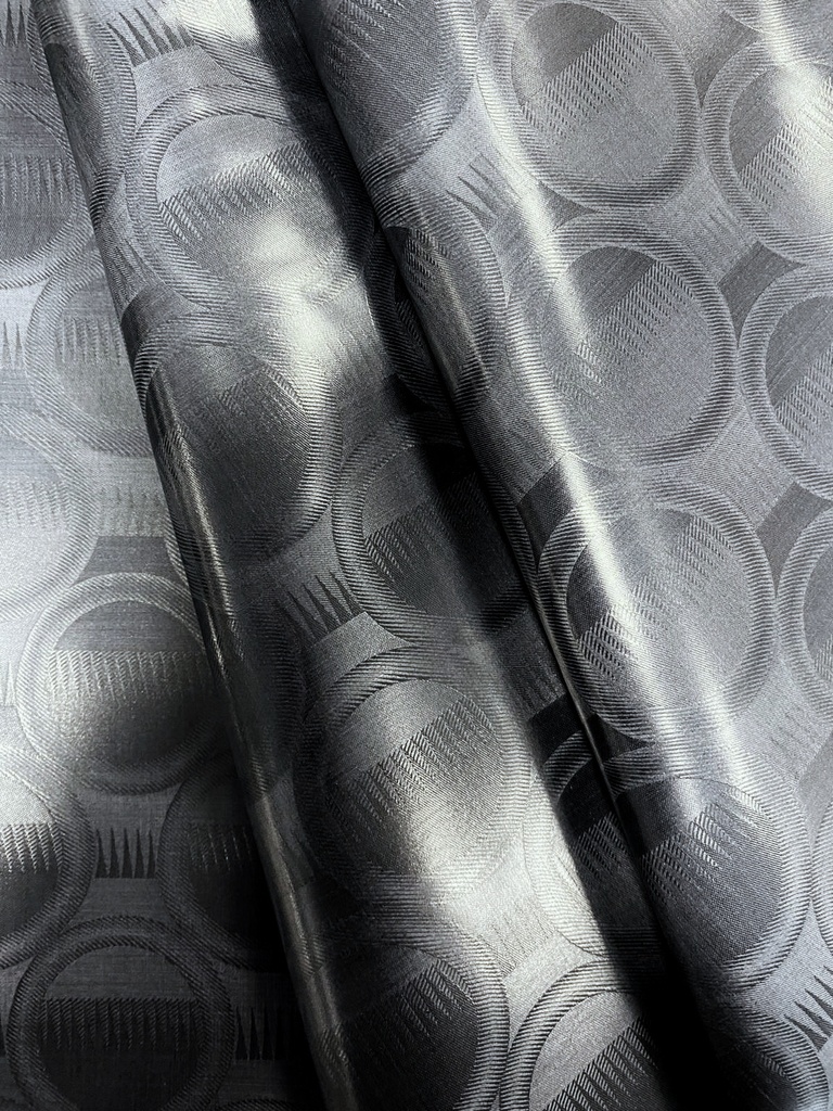 Bazin uni Color 910-gris foncé | D