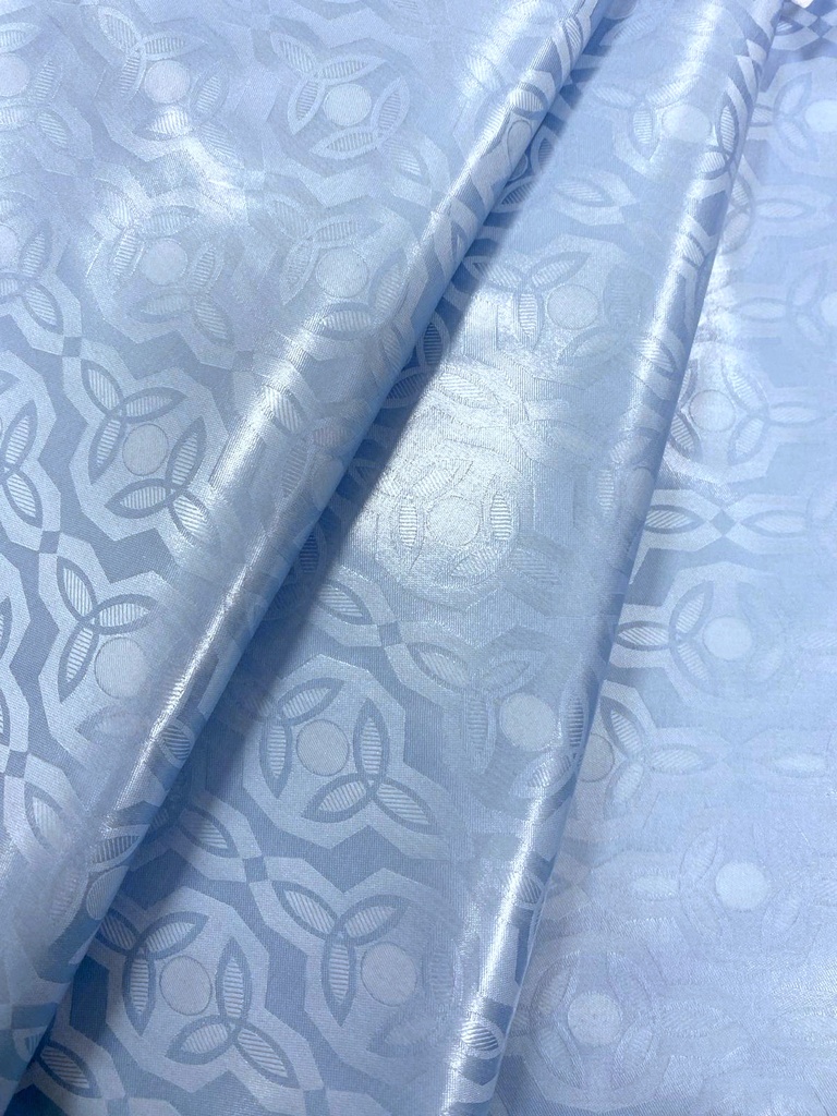 Bazin Lotus 538-bleu ciel - 5 m