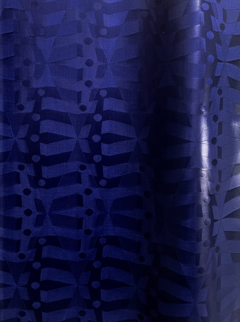 Bazin uni Color 527-midnight blue | HF