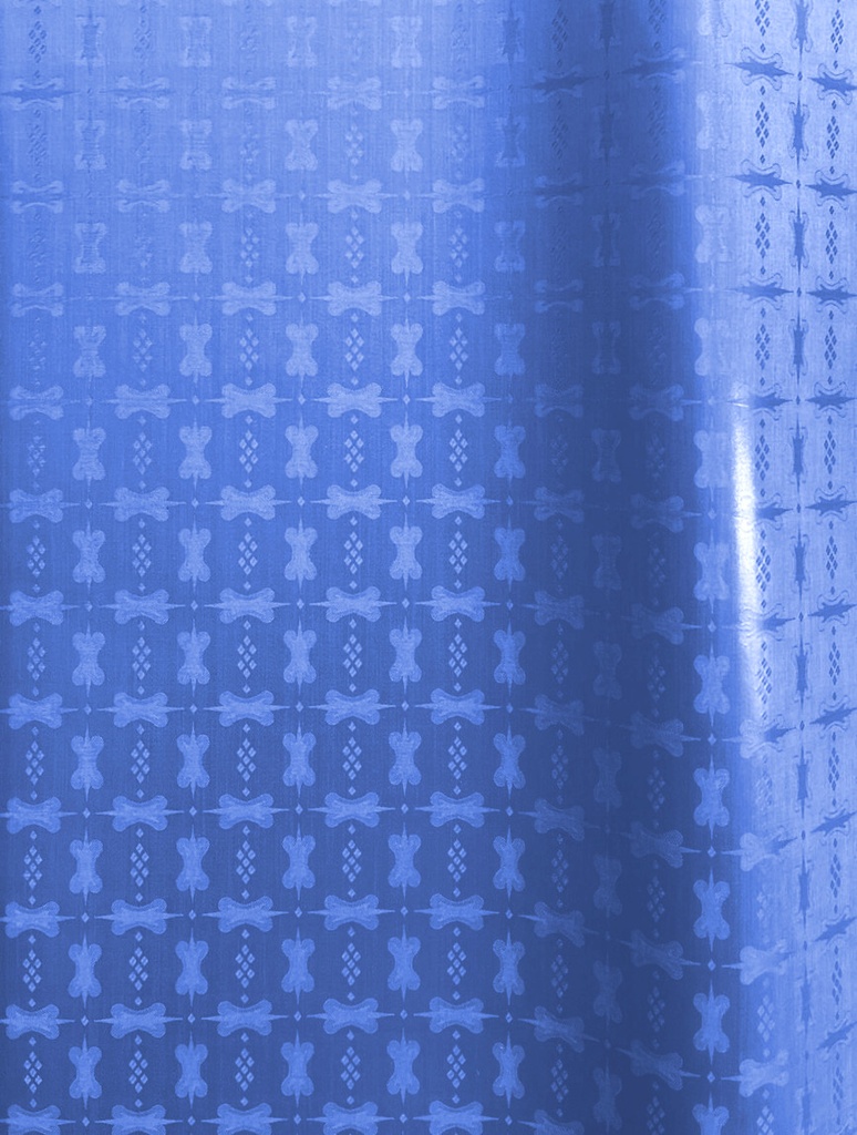 Bazin uni Color 544-blau | HF