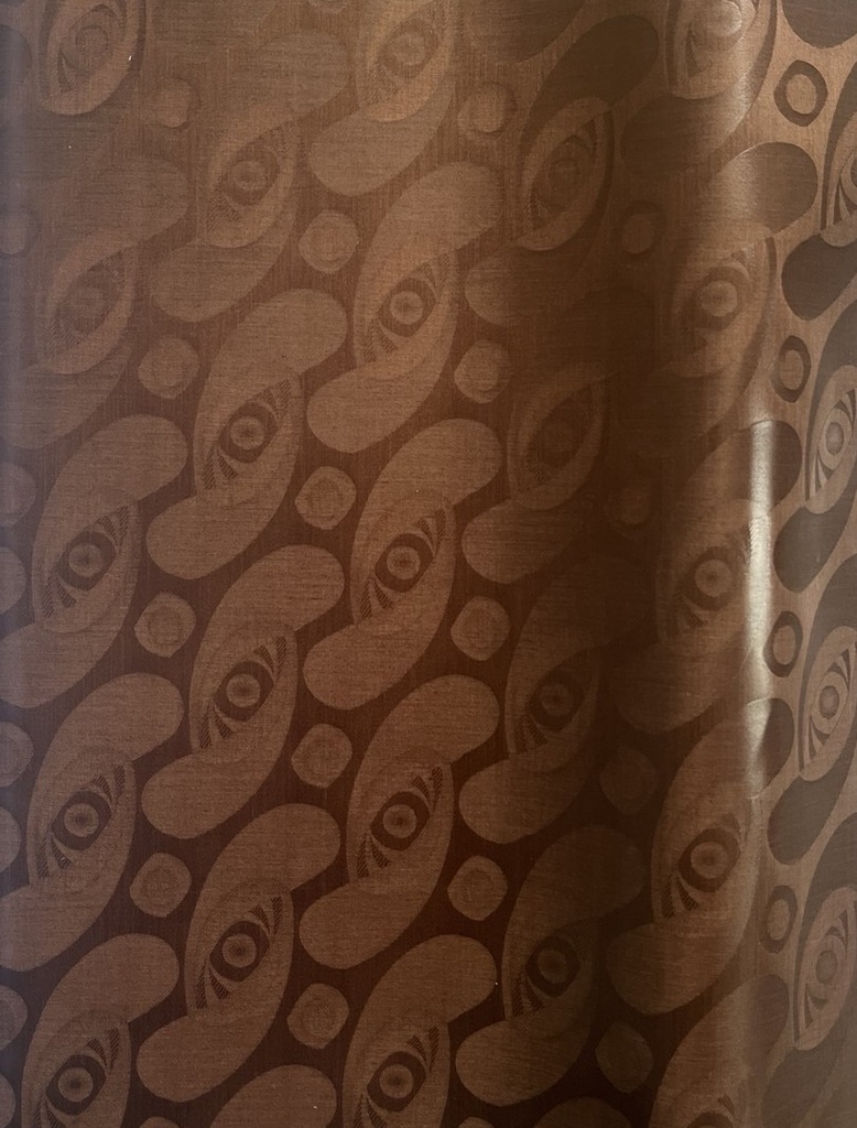 Bazin uni Color 840-dark brown| HF