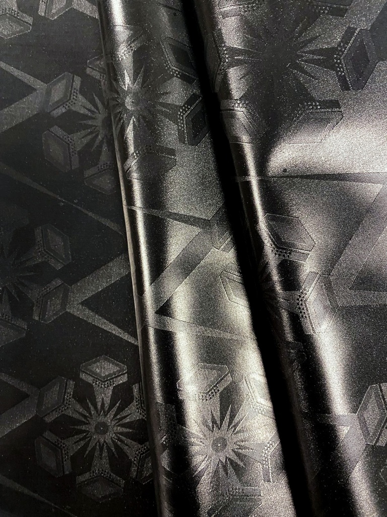 Bazin uni Color 994-schwarz | D - 3 m