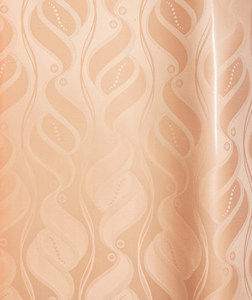 Bazin uni Color 206-lachs | D - 5 m