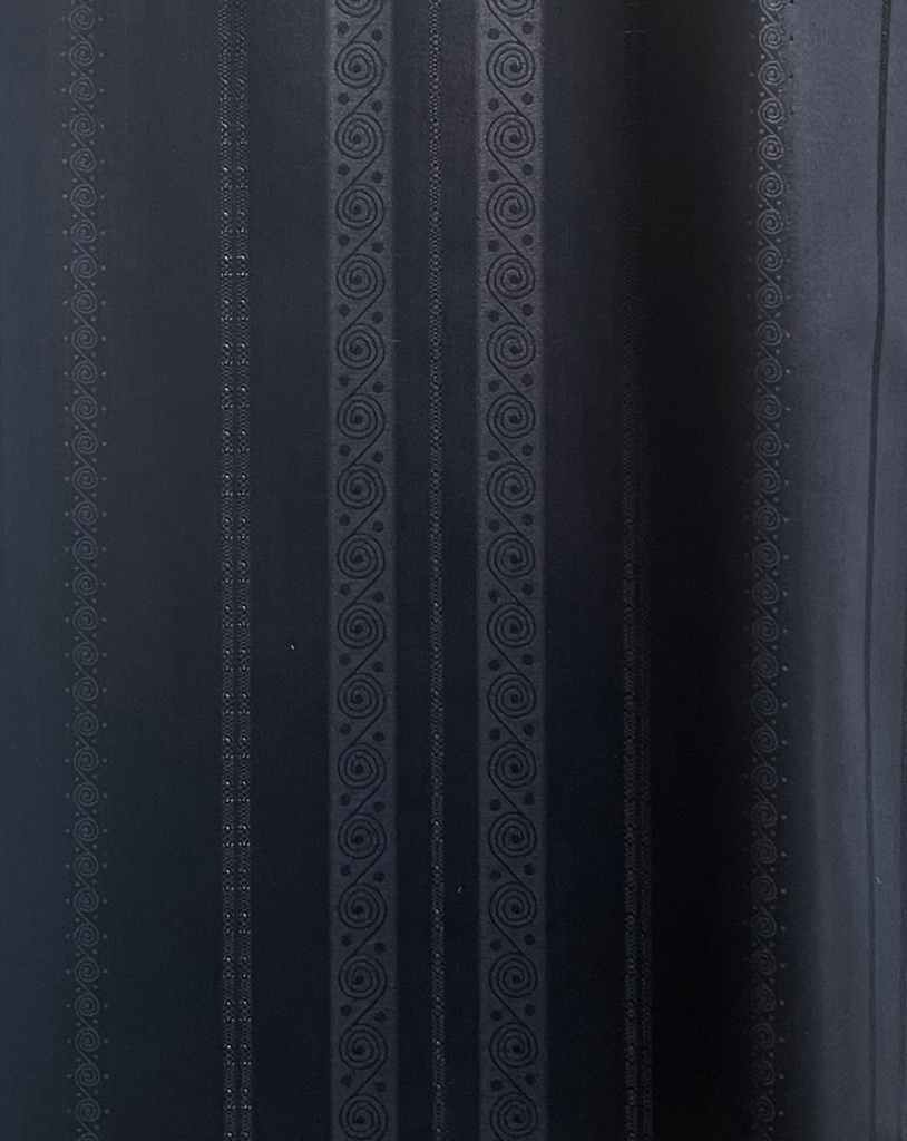 Leno 529-nachtblau | D - 5 yds (ca. 4,57 m)