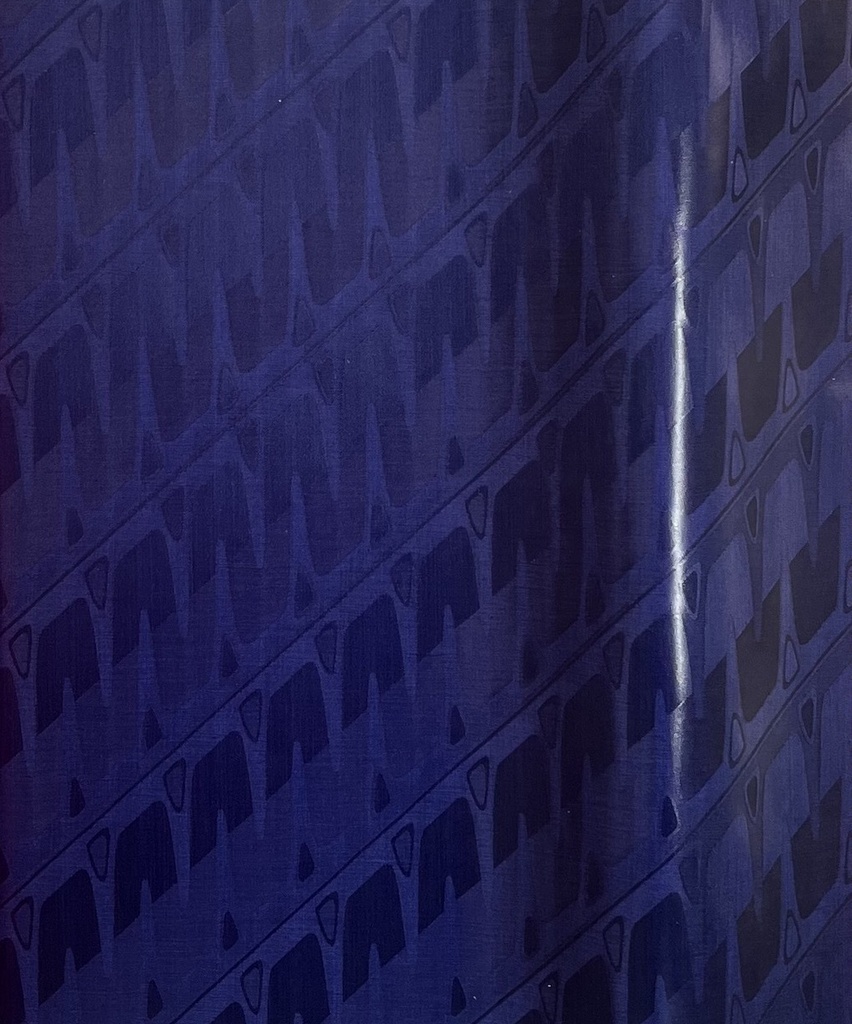 Bazin uni Color 535-nachtblau | 5 m