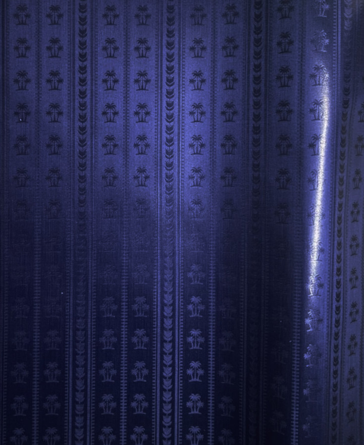 Bazin uni Color 535-nachtblau | 4 m