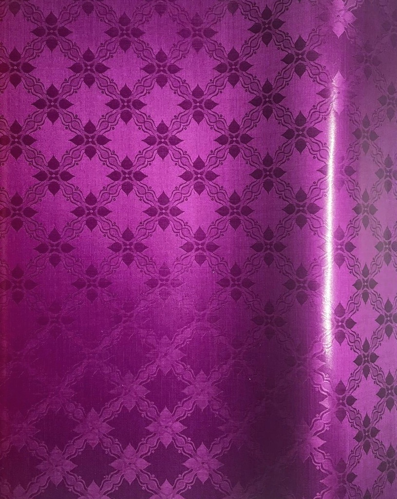 Bazin uni Color 426-dunkelviolett | 5 m