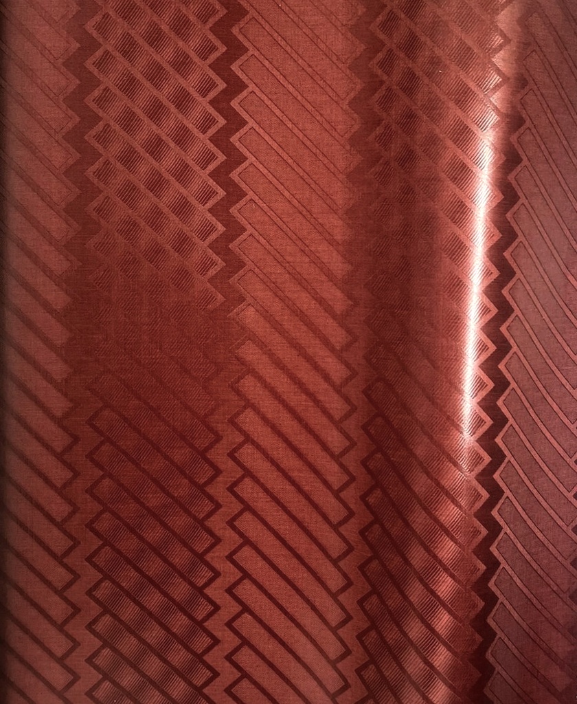 Bazin uni Color 819-kastanienbraun | 5 m