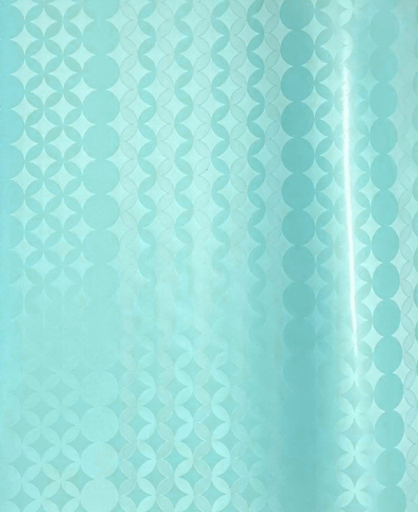 Bazin uni Color 614-aqua | 5,7 m