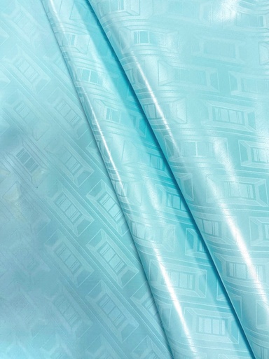 Bazin uni Color 537-light turquoise