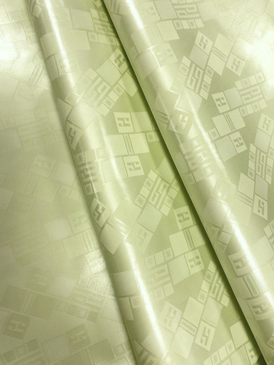 Bazin uni Color 627-vert clair