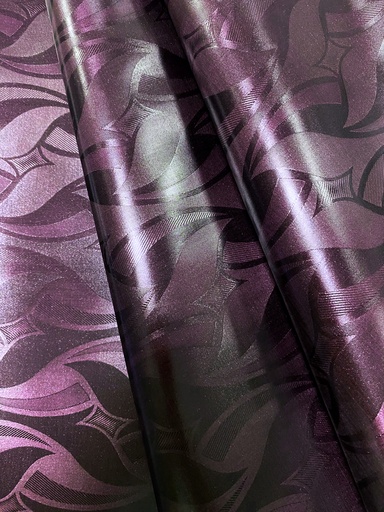 Bazin uni Color 328-eggplant