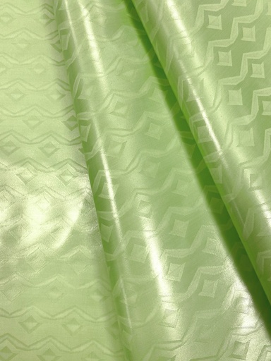 Bazin uni Color 640-linden green D