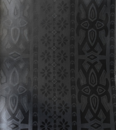 [2042-S906-0YJQ-4,7] Bazin uni Color 906-charcoal grey 4,7 m